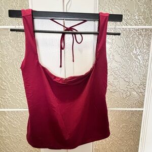 Garage Burgundy Camisole Top